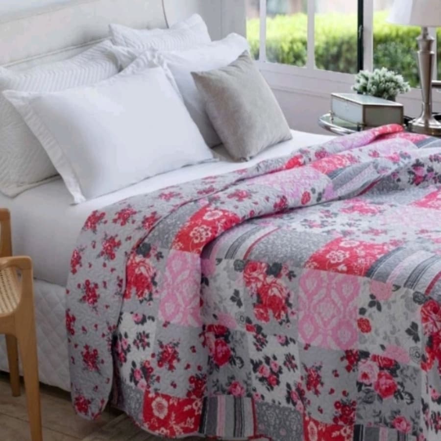 COBRE LEITO CASAL AVULSO ESTAMPADO (1 PEÇA)