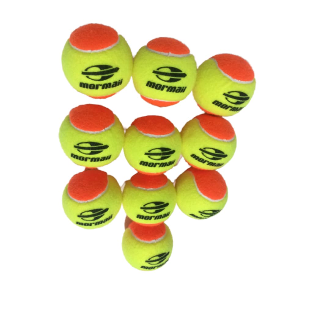 Bola Beach Tennis Profissional Mormaii - Kit 10 Bolinhas