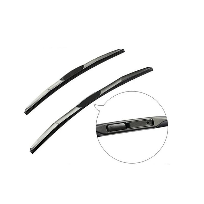 C-PD) palheta limpador Híbridas reforçada de pára-brisa  universal modelo encaixo gancho e baioneta igual original