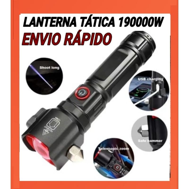 Lanterna Tática Profissional 🔦 (Envio Rapido)