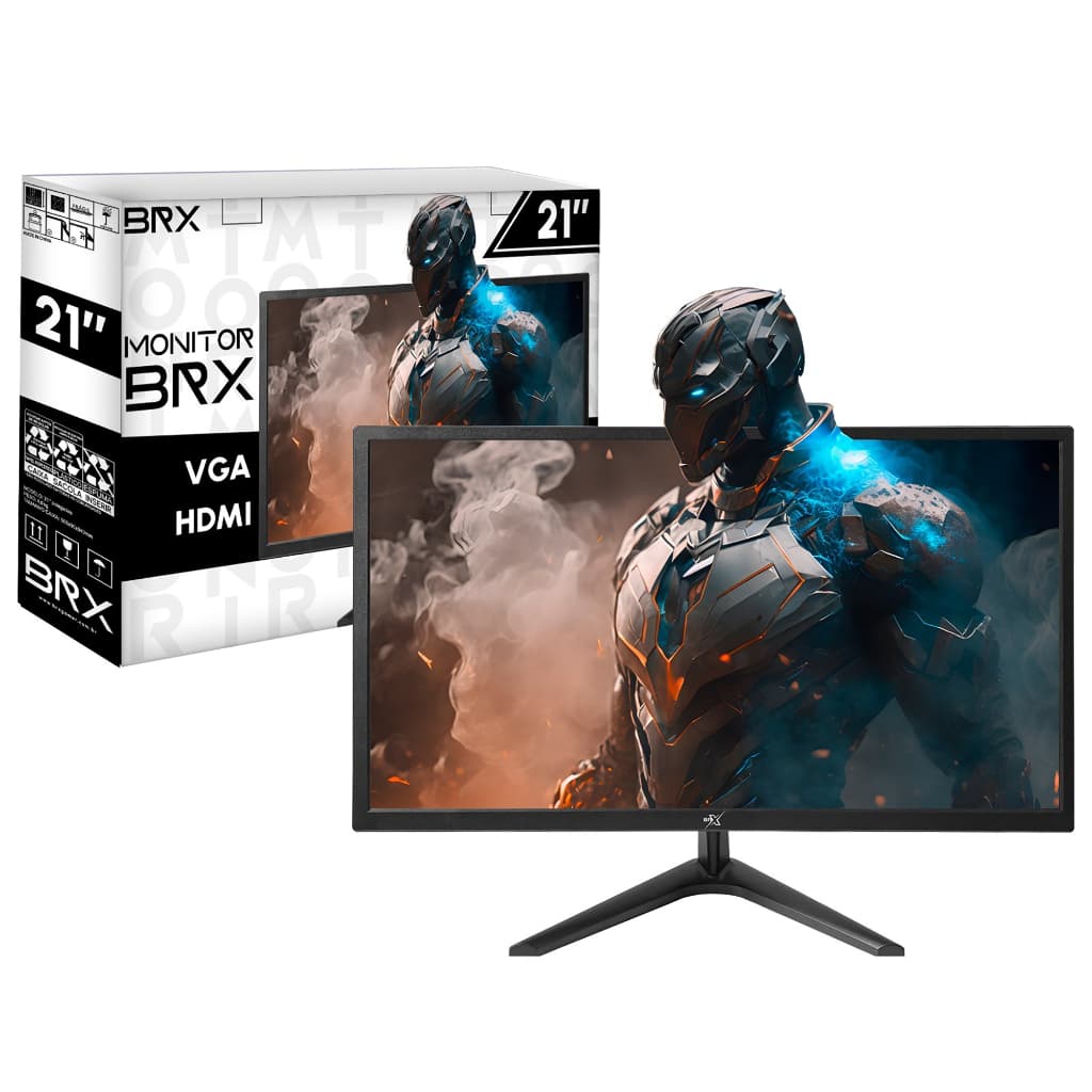 Monitor Brx Led 21" Hdmi+vga