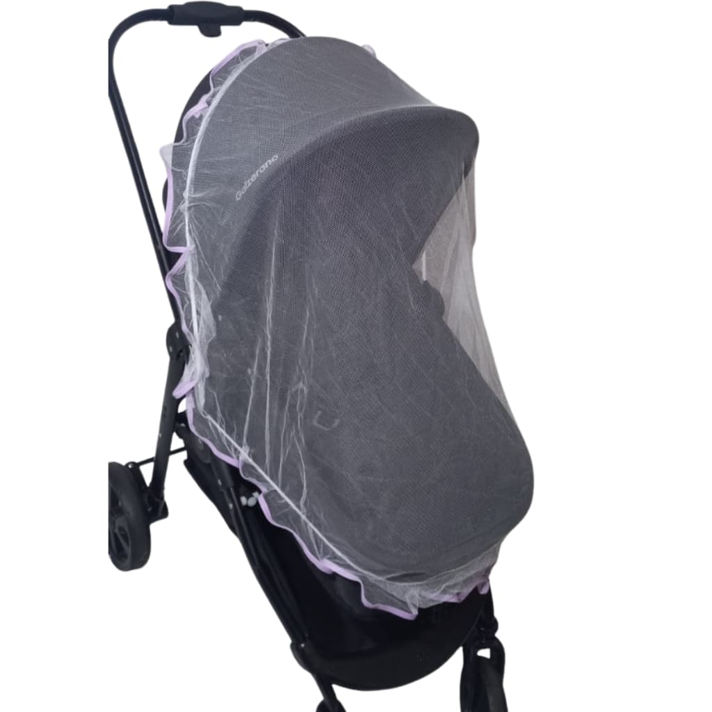 Mosquiteiro Para Carrinho Bebê Conforto Berço Universal 2 Tamanhos Diferentes Proteção Conforto e Qualidade
