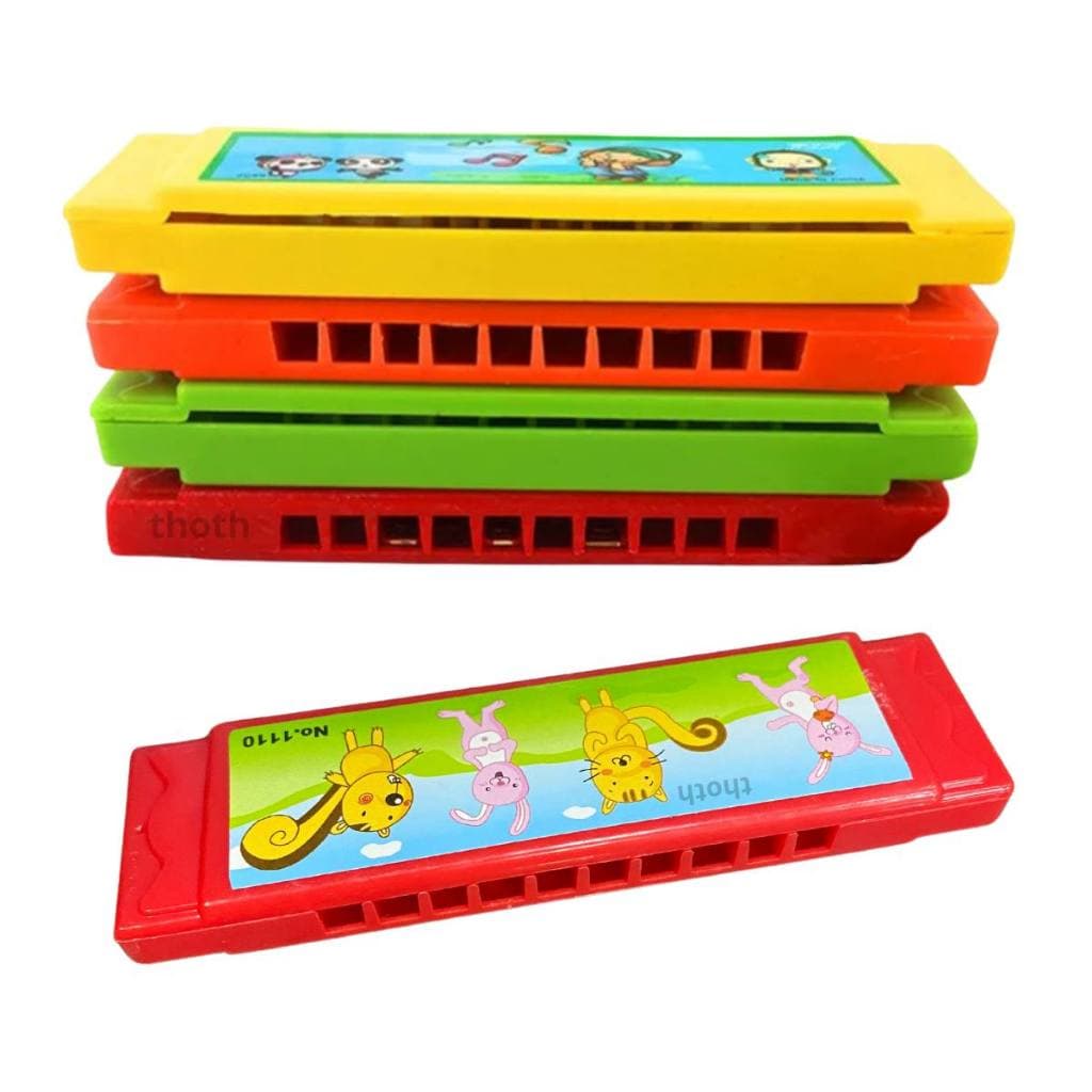 Gaita Infantil Iniciantes Brinquedo Sopro Educacional Prenda Desenho Boca Instrumento Musical
