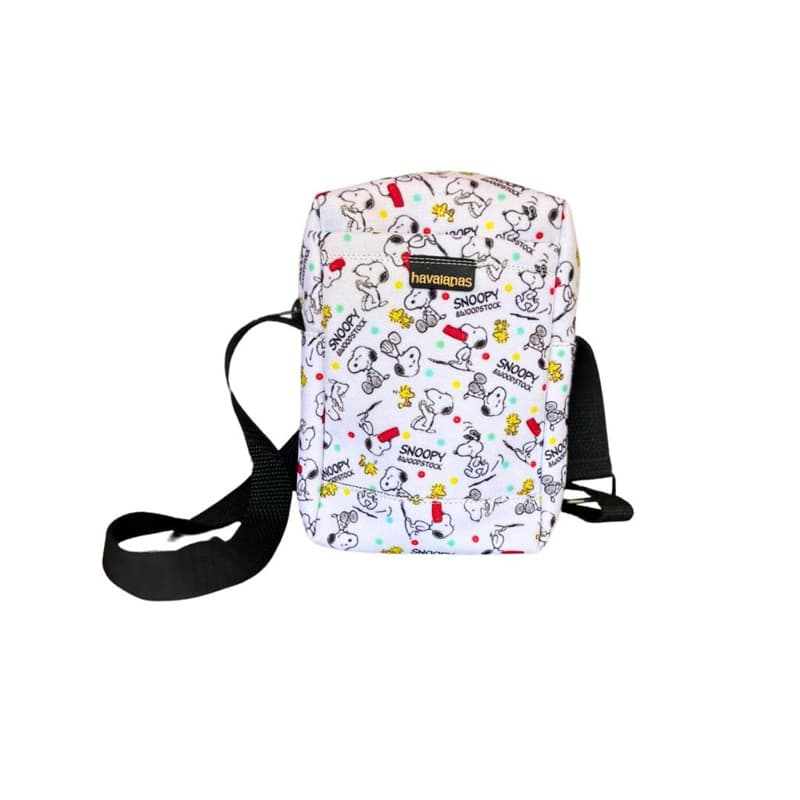 Shoulder Bag Bolsa Transversal Unissex Personagens Snoopy Várias Cores