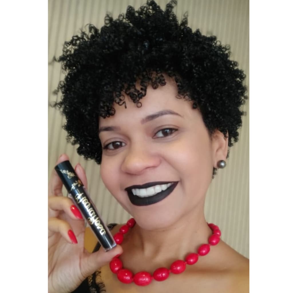 Batom Matte Nala  -  Negra Rosa - Batom Preto