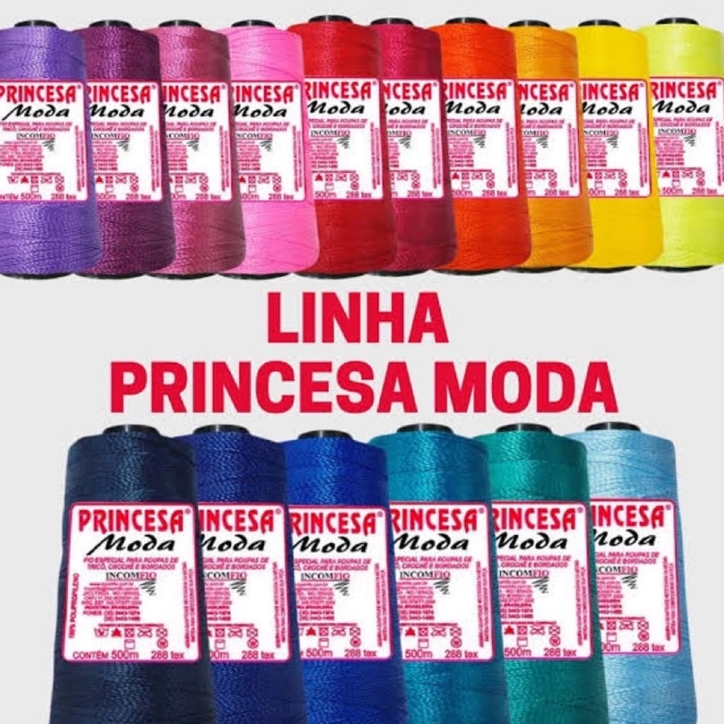 Linha Princesa Moda Incomfio 500m