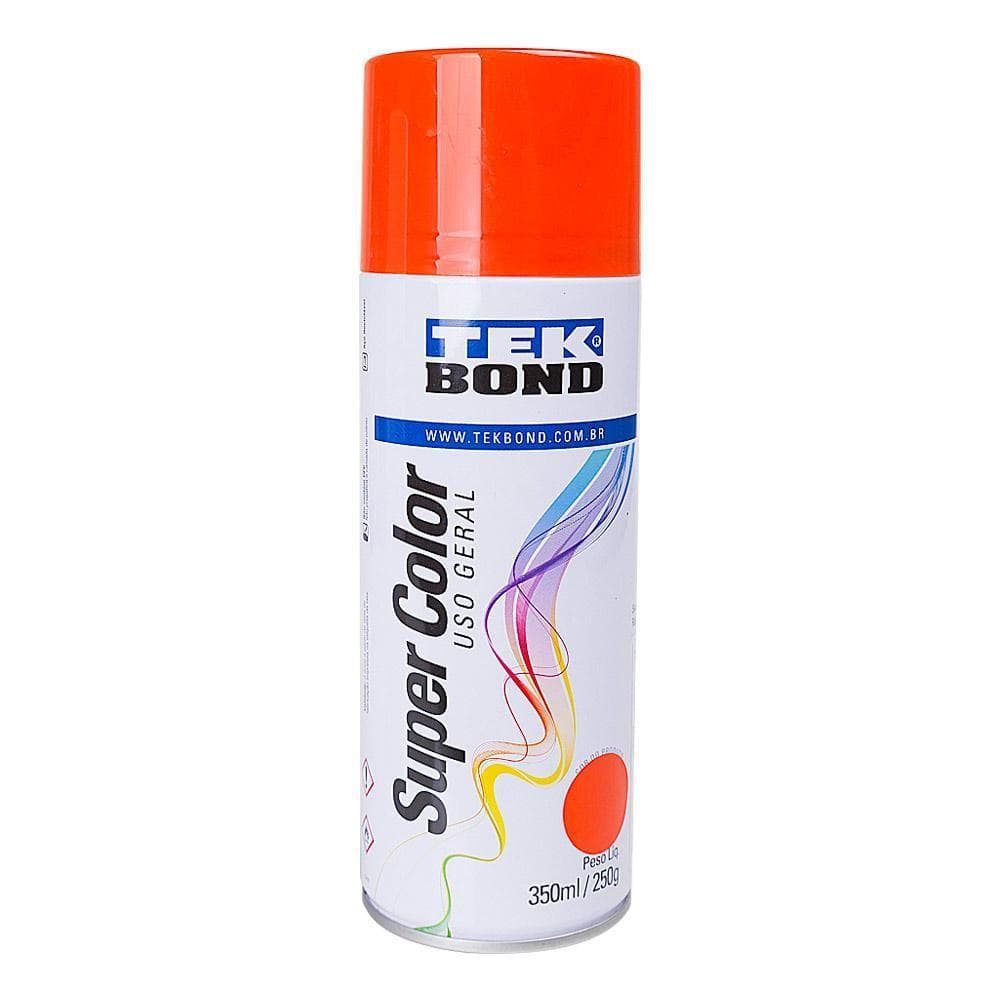 TINTA SPRAY LARANJA USO GERAL 350ML TEKBOND
