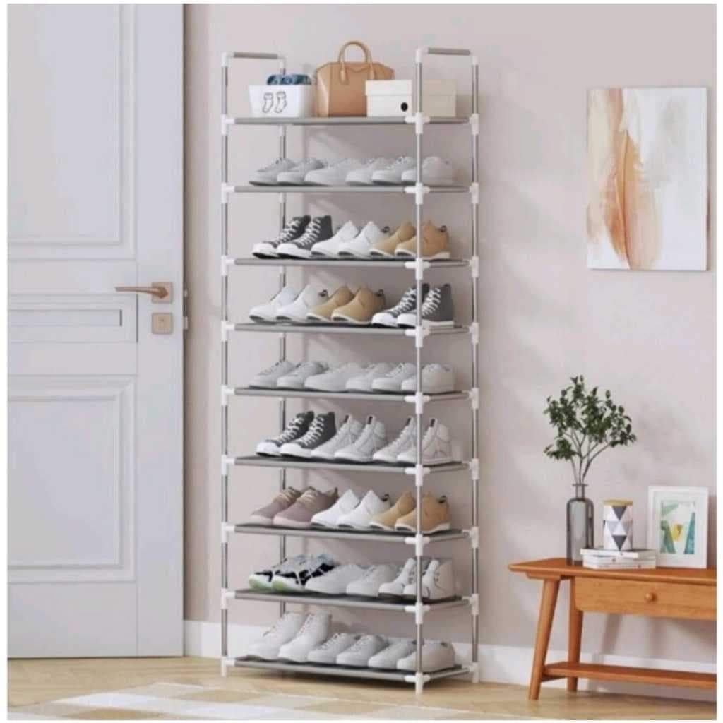 Sapateira 9 Andares Vertical Organizador 27 Pares Prático Desmontável - Envio Já!