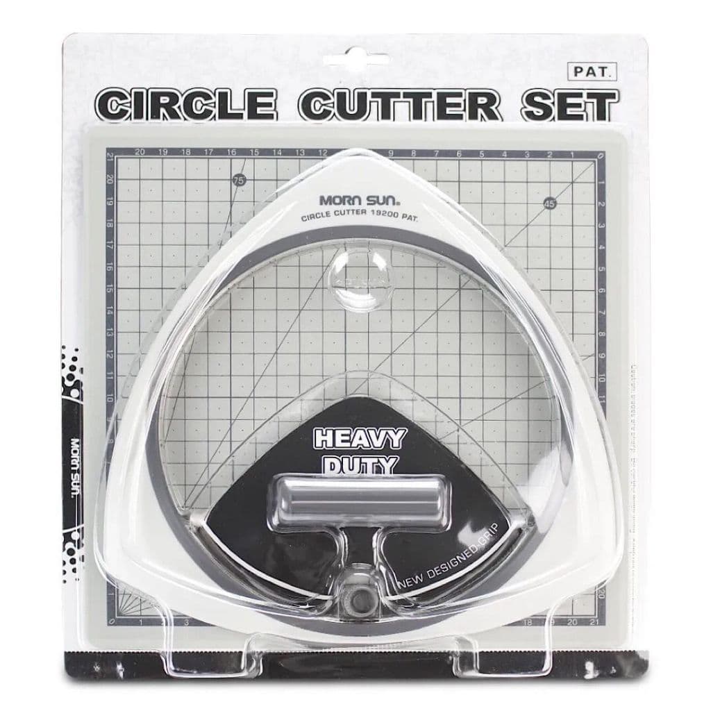 Kit Cortador Circular Com Base De Corte Artesanato Em Papel