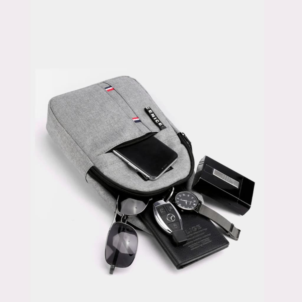 mochila masculina bolsa mensageiro tiracolo chest bags de peito pochete transversal de grande porte acabamento premium