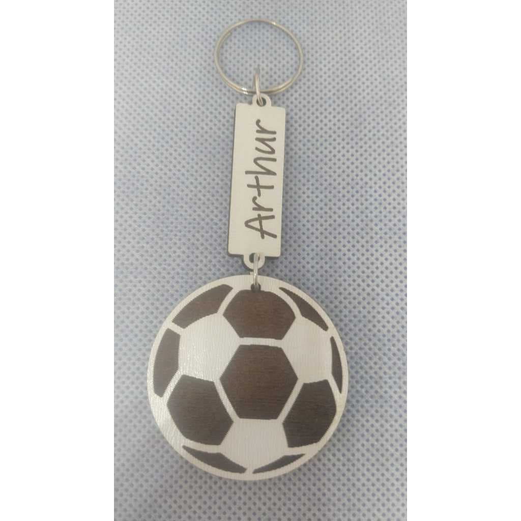 Lembrancinha Chaveiros MDF Bola Futebol Personalizada