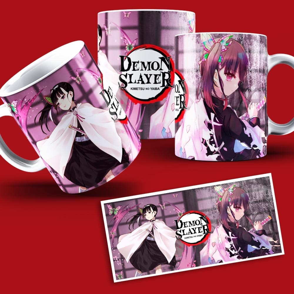 Caneca personagem Demon Slayer Kanao Xícara personalizada anime