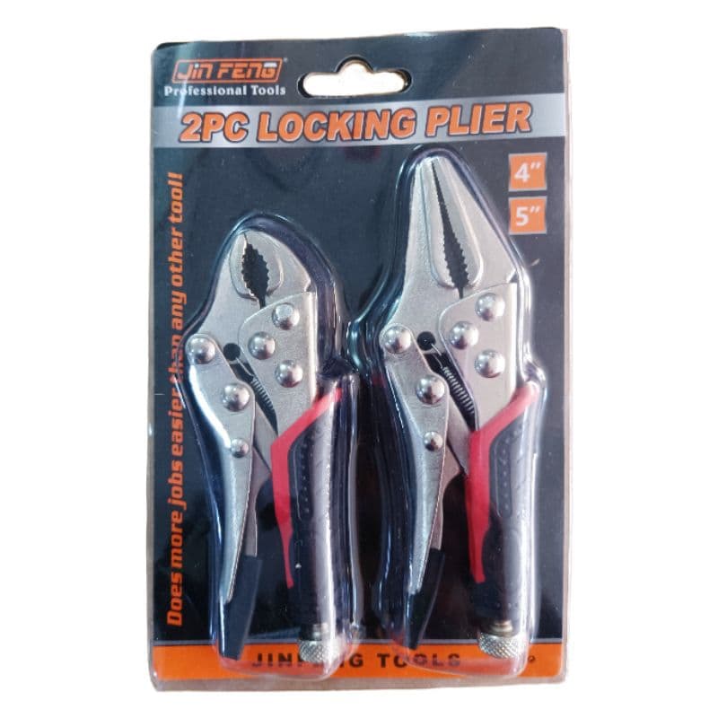 Alicate PressÃo 5-7-10 Pol Profissional Kit Com 2 Pegas 14967