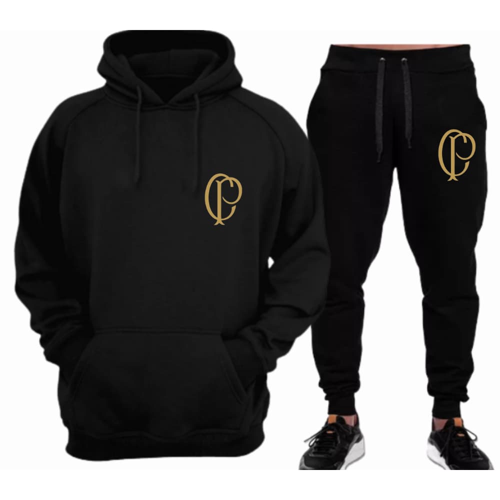 Conjunto Moletom Adulto e Infantil Blusa de Frio Canguru Unissex CP Unissex masculino feminino Tamanho do 8 ao GG Envio