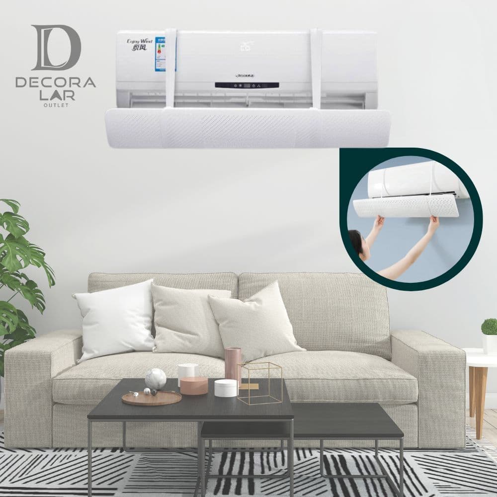 Defletor Ajustável Para Ar Condicionado Split Universal Direcionador de Fluxo de Ar