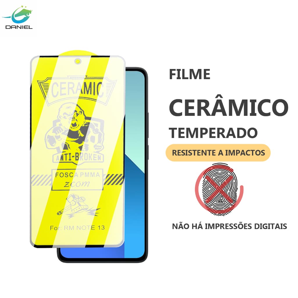 Película Redmi NOTE 9S 11 4G 12S 11 5G 11 PRO 11PRO+ 12 13 13 12 PLUS 12 PRO Premium Cerâmica Fosca À prova de explosão