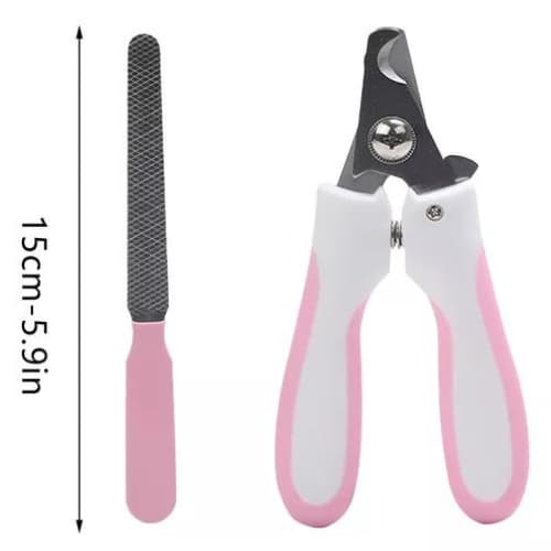Alicate Pet Tesoura Corte De Unhas Cachorro Gato Com Lixa