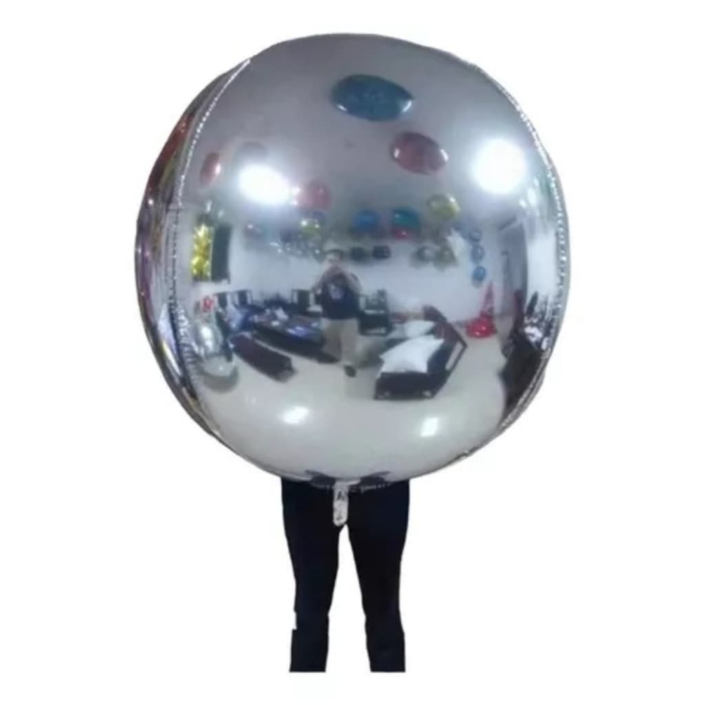 10 Balão Orbz Globo 4D Esfera 50 Polegadas Decoração Festa C90560