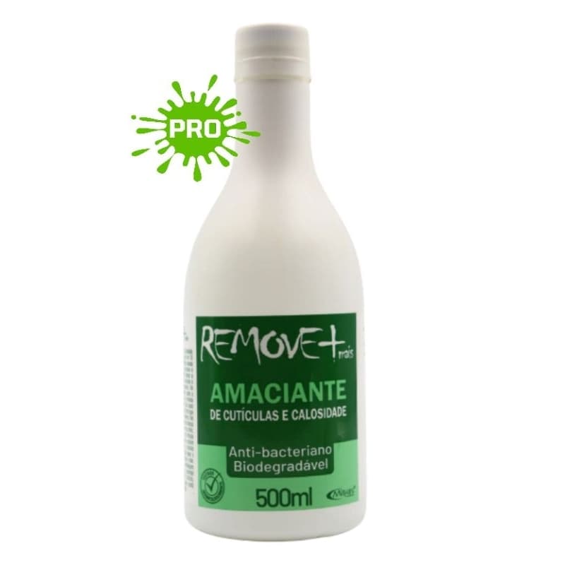 AMACIANTE DE CUTÍCULAS E CALOSIDADES REMOVE MAIS 500ml LANÇAMENTO