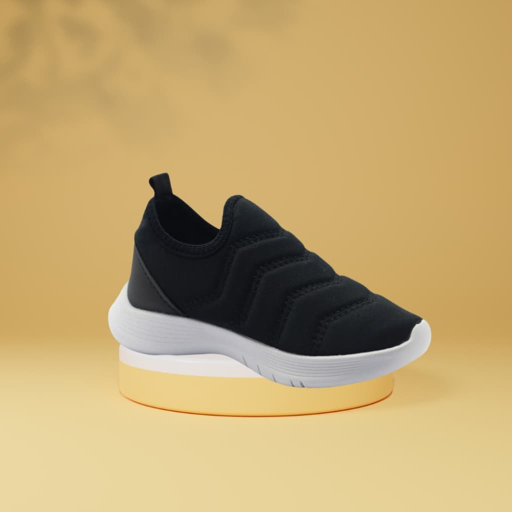 Tenis Infantil Cace Facil Bordado Unisex Escolar