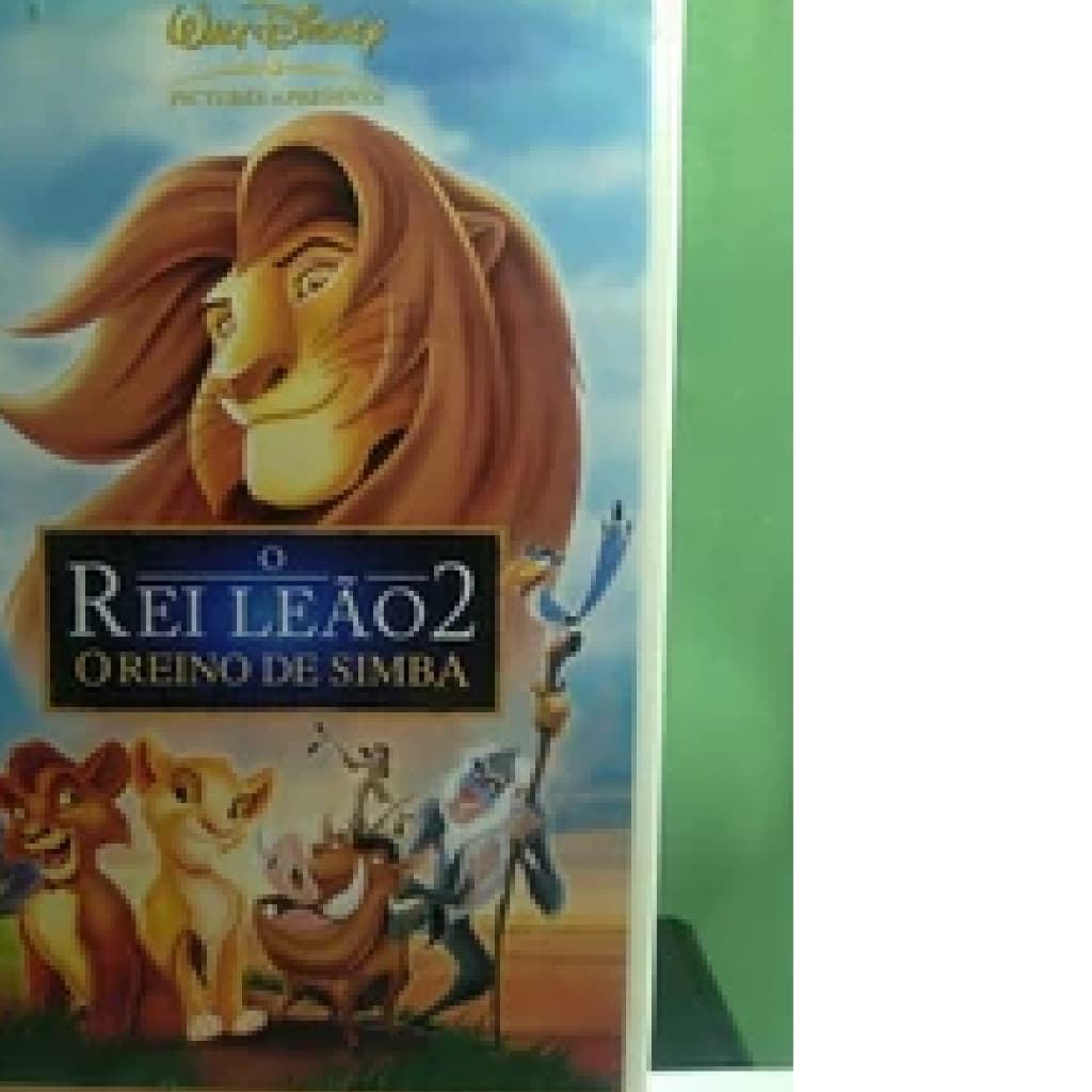 vhs O Rei Leão 2: O Reino de Simba (vídeo) | Disney lacrado
