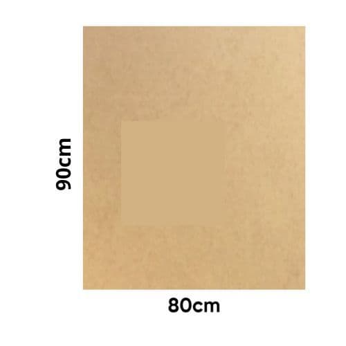 Chapa Mdf Cru 3mm Placa 80x90 cm