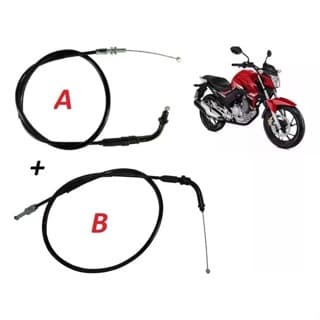 Cabo Acelerador Cb Twister 250 Cb250F 2016 2017 2018 2019 2020 2021 2022  A + B Modelo Original
