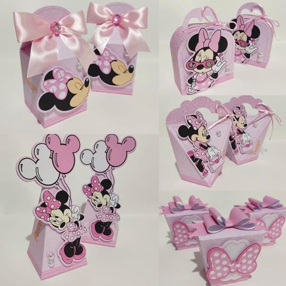 KIT FESTA 50 ITENS DA MINNIE - ANIVERSÁRIO