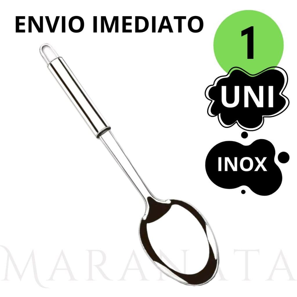 Colher Para Servir Arroz Aço Inox Multiuso Aço Inoxidável Grande Luxo Utensílios para Cozinha Prime Multiuso