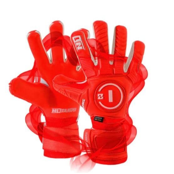 Luva  de Goleiro Profissional N1 Horus Red 2.0 + Meia Antiderrapante - Envio mesmo dia