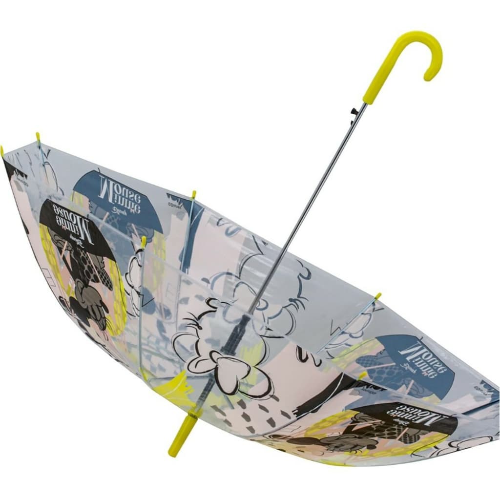 Minnie Guarda Chuva Transparente Da Minnie Infantil Adulto