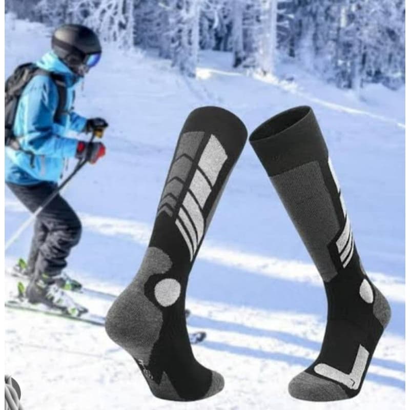 Meia térmica grossa de Lã  N 36a45  inverno neve meias snowboard long win Ski Esqui snow