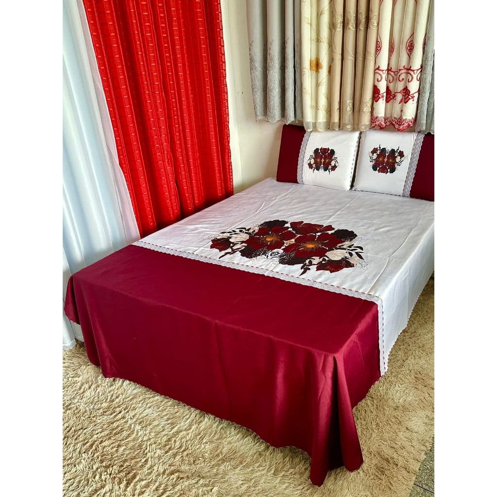 Lençol casal sublimado 2,00 x 2,20 com fronhas