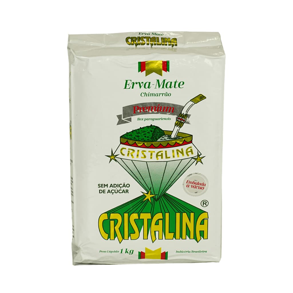 Erva Mate Cristalina Tradicional a Vácuo 1kg