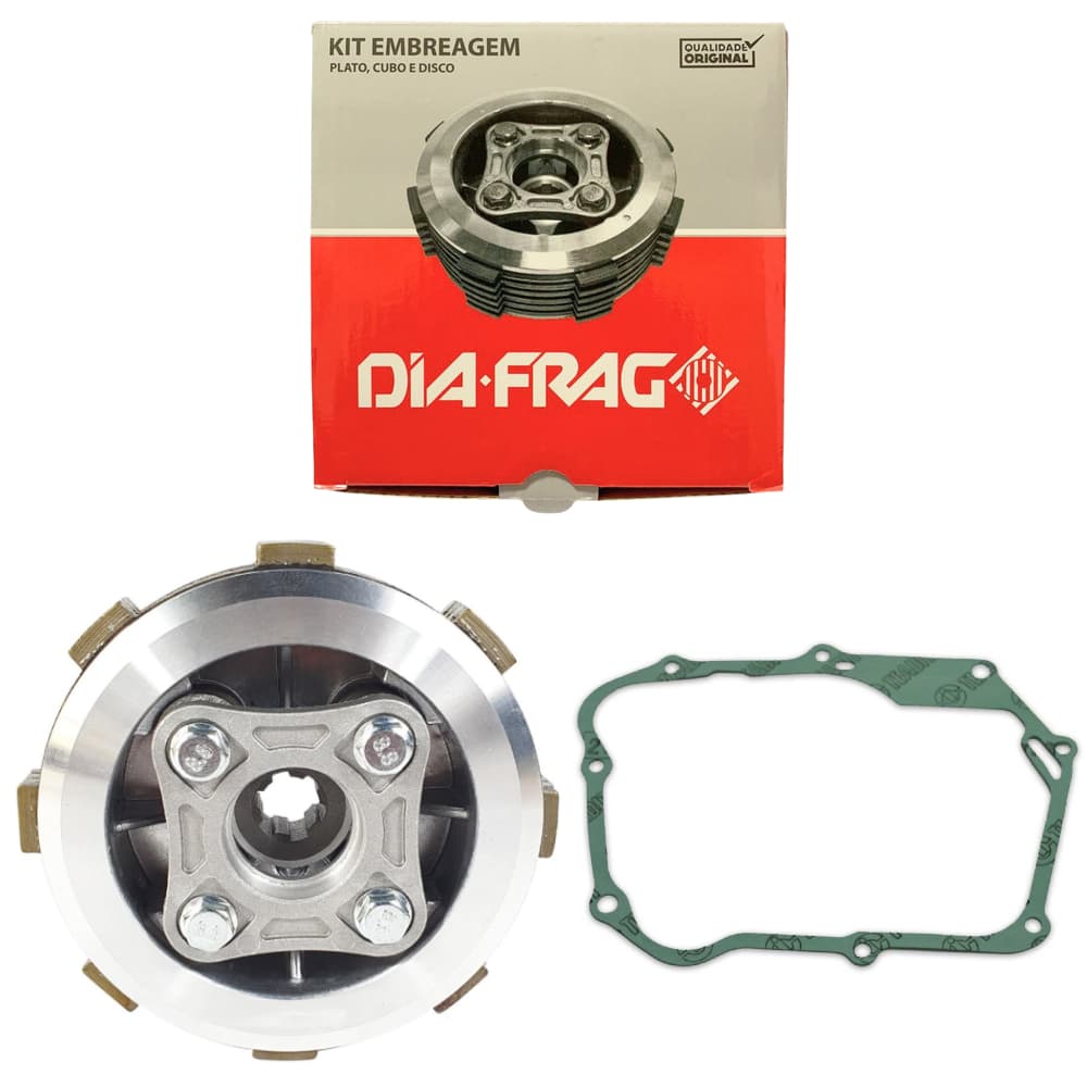 Embreagem Completa Original Diafrag para moto Pop 100 06/15