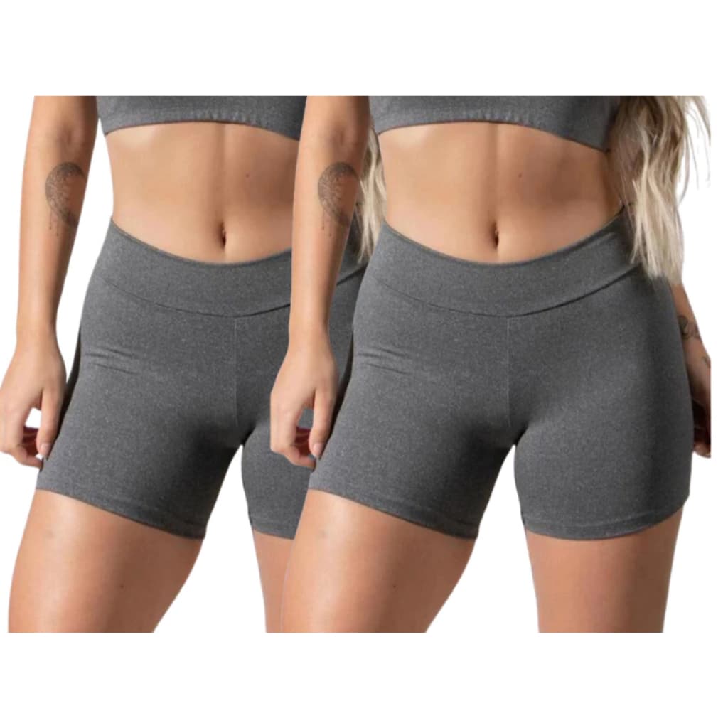 Short Suplex Academia Fitness Feminino Cós Alto