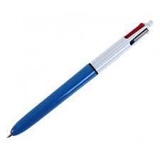 Caneta Esferografica Bic Retratil 4 Cores