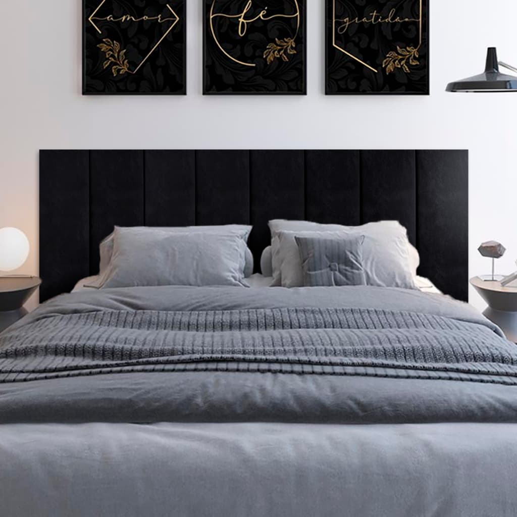 KIT CABECEIRA DE CAMA ESTOFADA MODULAR PREMIUM - ENVIO IMEDIATO