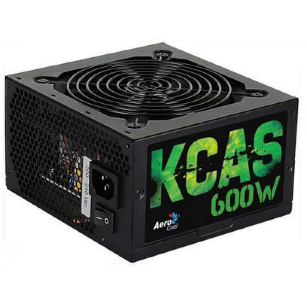Fonte Gamer Atx Aerocool Kcas 600w 80plus Bronze Sem Cabo Pt