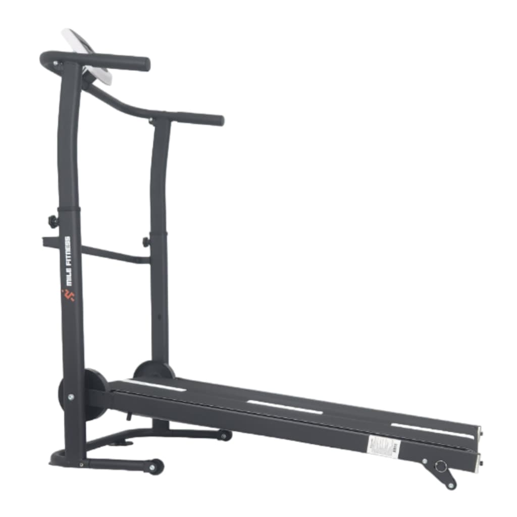 Esteira de Caminhada Mecânica Dobrável Self Machine com Display Suporta 120kg Academia Fisioterapia Atividade