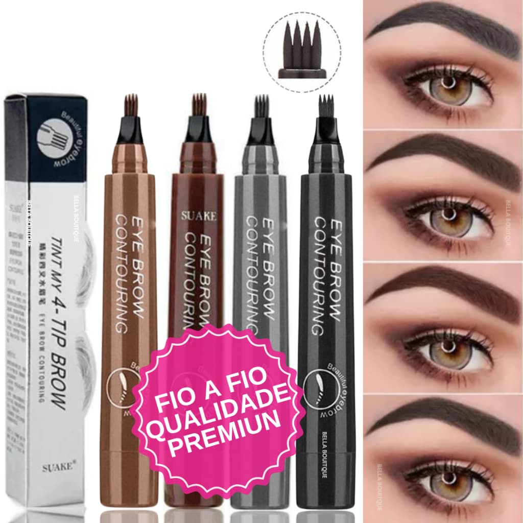 Caneta de Sobrancelha  Microblading/Tatuagem Tip Brow
