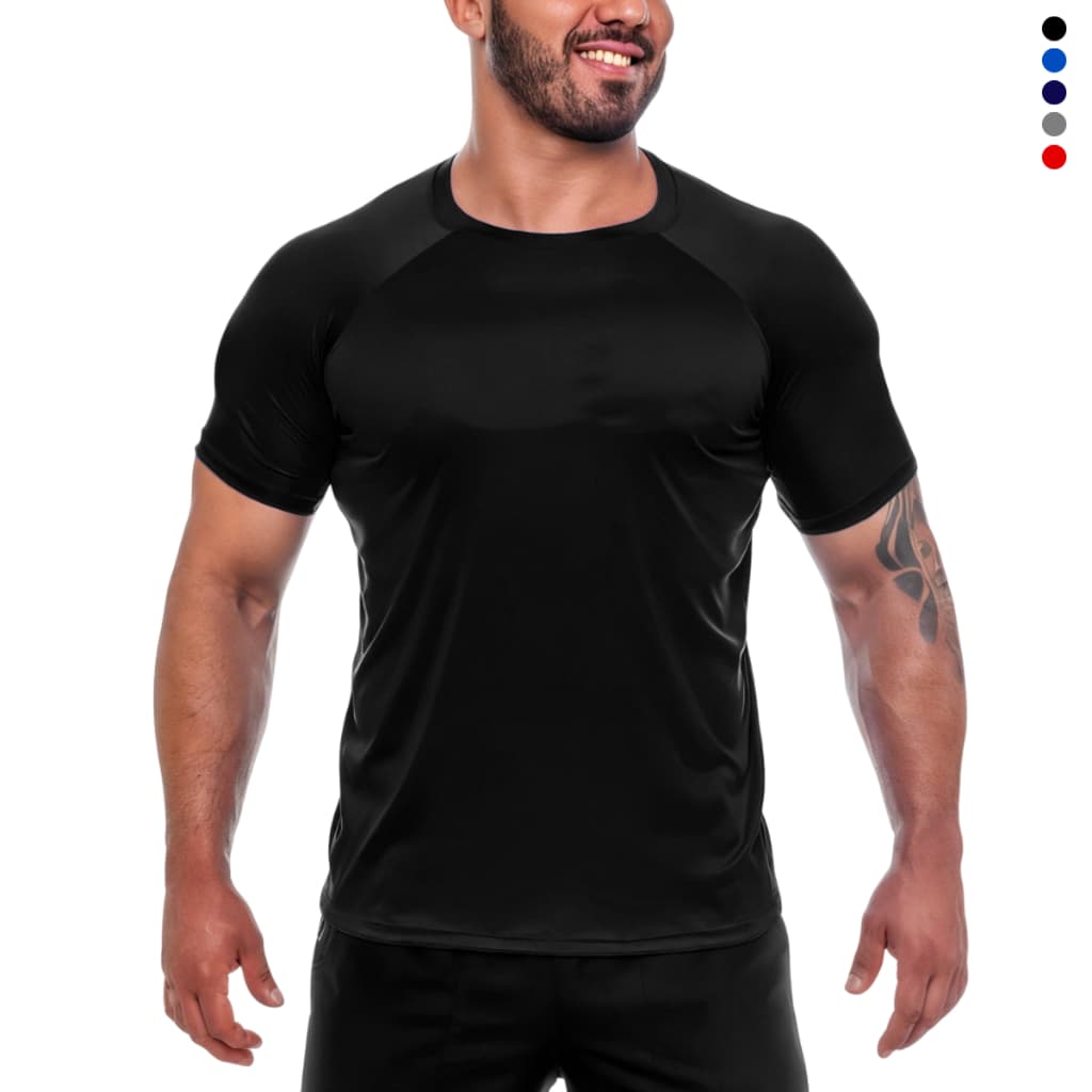 Camiseta Dry Fit Masculina Musculação Treino Muscle Fit