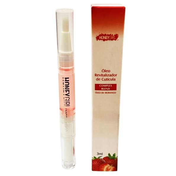 Caneta Com Óleo Hidratante De Cutícula Honey Girl 3ml