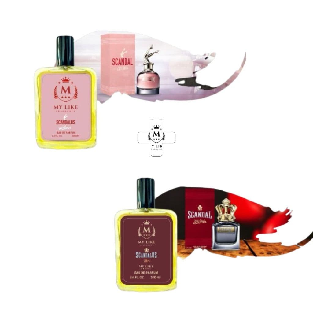 Kit Namorados 2 Perfumes 100ml Eau de Toilette Alta Fixação e Qualidade My Like - ENVIO IMEDIATO