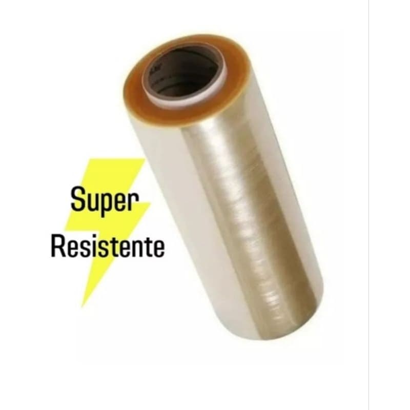 Bobina Filme Pvc esticável 40cmx300 metros 11 micras LUSAFILM, Super Resistente