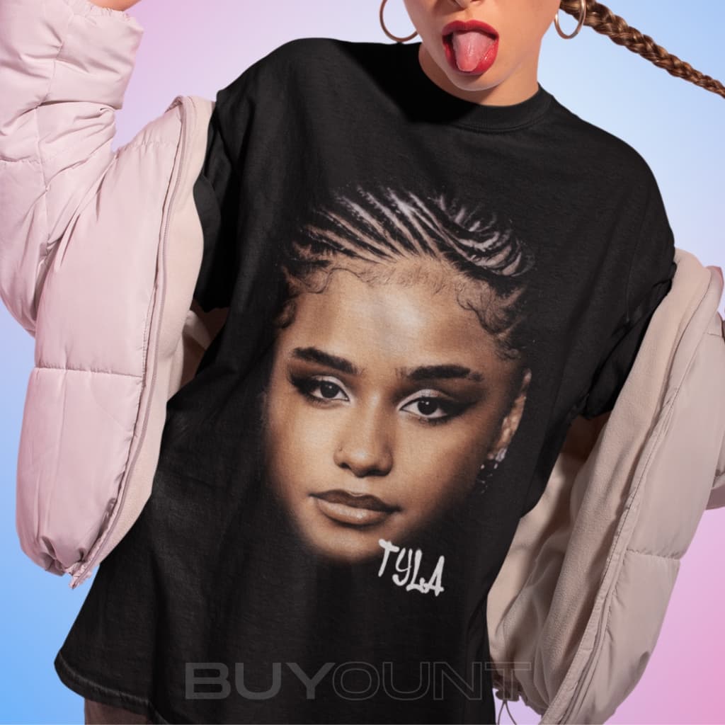 Camiseta Básica Tyla Laura Vintage 90`s Algodão