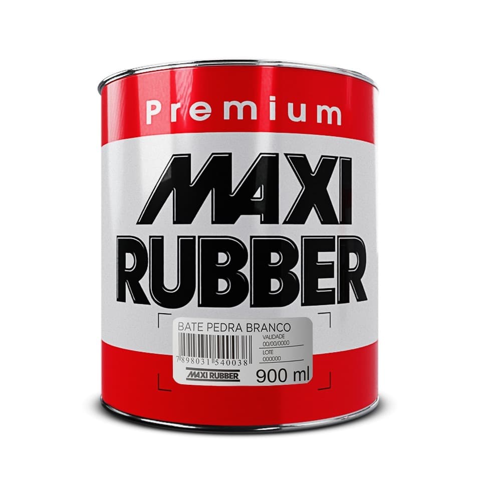Batida De Pedra Branco Maxi Rubber 900ML