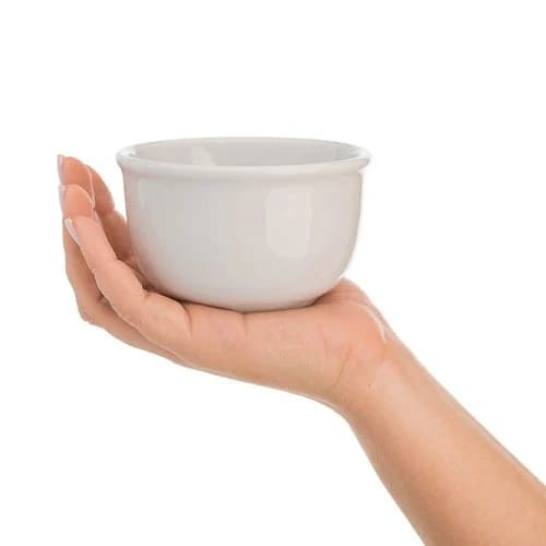 12 Tigela cumbuca Sobremesa Porções 300ml Porcelana Kit