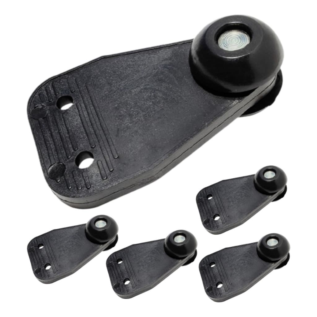 Kit 5x Rodízio Da Lona Lateral Caminhão Carreta Sider Lonado
