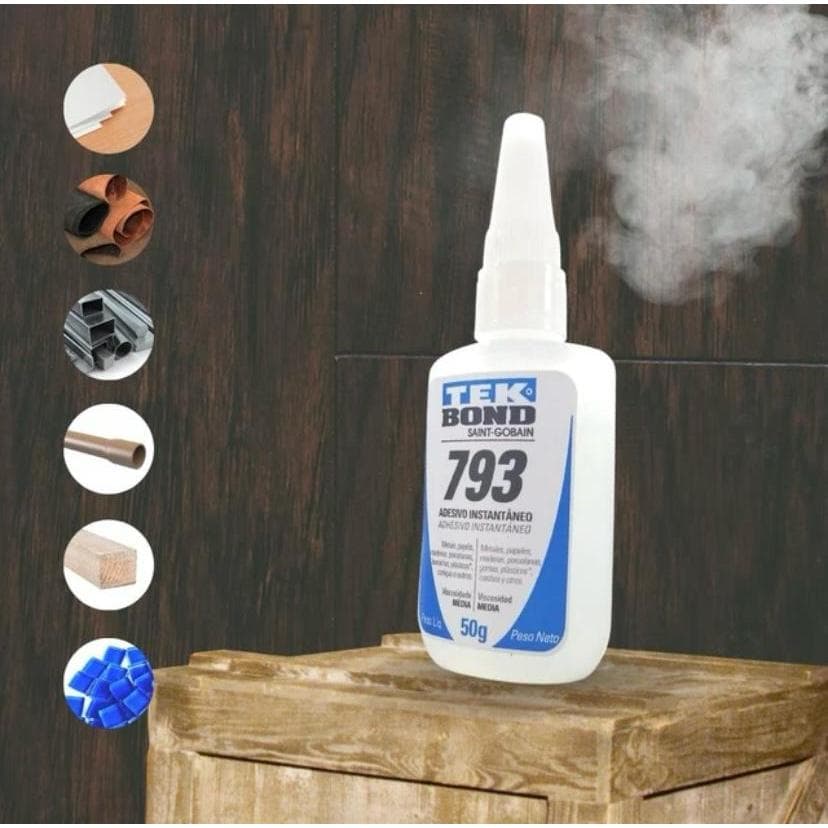 Cola instantanea 793 20G bico antientupimento Tekbond